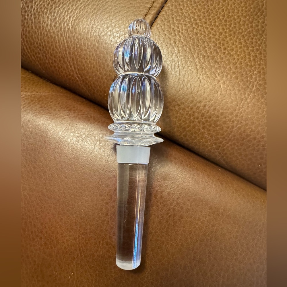 Mikasa made in Austria Monterey crystal wine bottle stopper